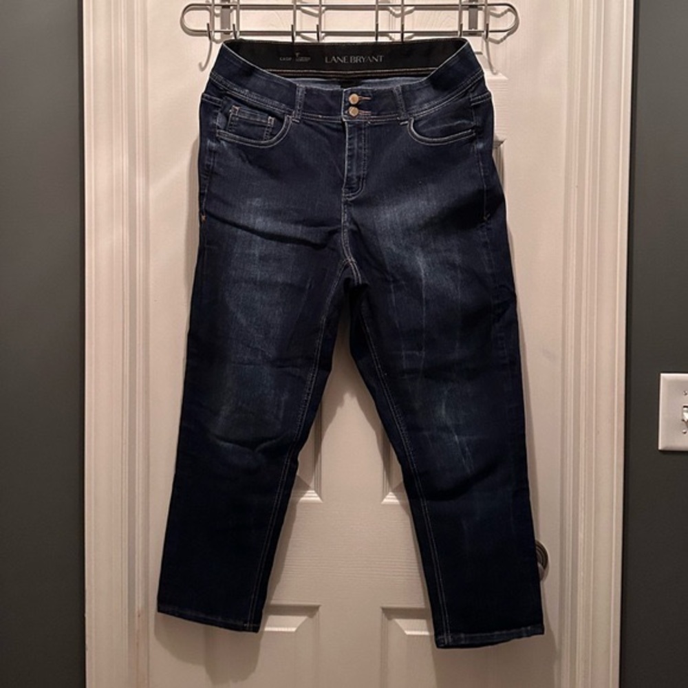 Lane Bryant denim crop size 16 inseam 26”